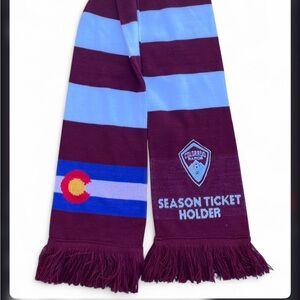 Colorado Rapids Fan Scarf with Colorado Flag